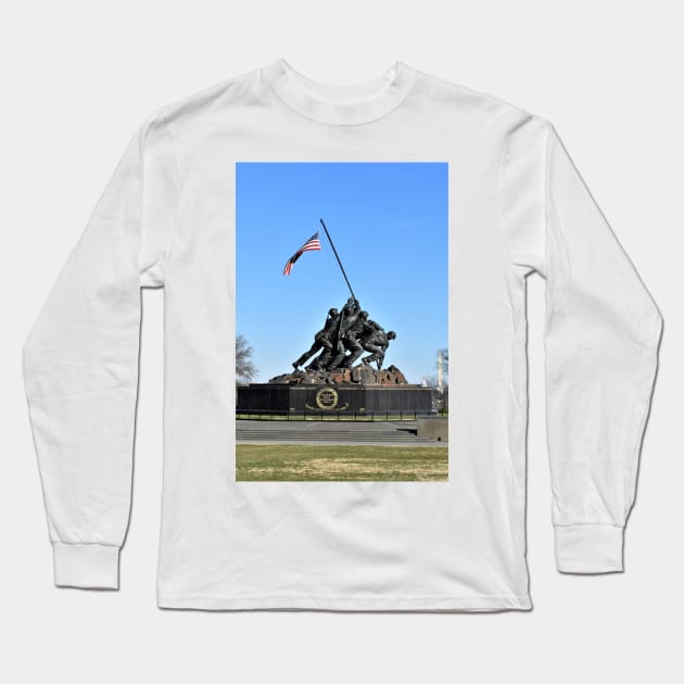 US Marine Corp Memorial Long Sleeve T-Shirt by searchlight